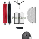 Roborock Q5 Pro / Q5 Pro Plus Uyumlu Ana Fırça, Yan Fırça, HEPA Filtre, Mop - 9 Parça