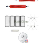 Roborock Q7 Max Plus Uyumlu Ana Fırça, Yan Fırça, HEPA Filtre - 11 Parça