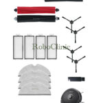 Roborock Q8 Max Uyumlu Ana Fırça, Yan Fırça, HEPA Filtre, Mop - 17 Parça