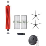 Roborock S7 MaxV Uyumlu Ana Fırça, Yan Fırça, HEPA Filtre - 6 Parça