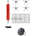 Roborock S7 MaxV Uyumlu Ana Fırça, Yan Fırça, HEPA Filtre - 10 Parça