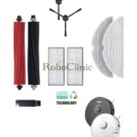 Roborock S8 Uyumlu Ana Fırça, Yan Fırça, HEPA Filtre, Mop - 9 Parça