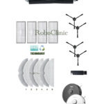 Roborock S8 Uyumlu Ana Fırça, Yan Fırça, HEPA Filtre, Mop - 17 Parça