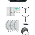 Roborock S8 Pro Ultra Uyumlu Ana Fırça, Yan Fırça, HEPA Filtre, Mop - 13 Parça
