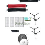 Roborock S8 Sonic Mopping Uyumlu Ana Fırça, Yan Fırça, HEPA Filtre - 13 Parça