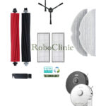 Roborock S8 Sonic Mopping Uyumlu Ana Fırça, Yan Fırça, HEPA Filtre, Mop - 9 Parça