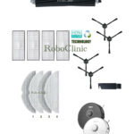Roborock S8 Sonic Mopping Uyumlu Ana Fırça, Yan Fırça, HEPA Filtre, Mop - 15 Parça