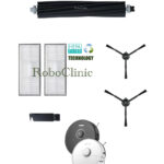 Roborock S8 Sonic Mopping Uyumlu Ana Fırça, Yan Fırça, HEPA Filtre - 7 Parça