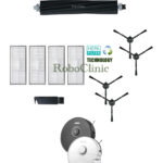 Roborock S8 Sonic Mopping Uyumlu Ana Fırça, Yan Fırça, HEPA Filtre - 11 Parça