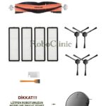 Xiaomi Mi Vacuum Mop 2 Pro+ Uyumlu Ana Fırça, Yan Fırça, HEPA Filtre - 12 Parça