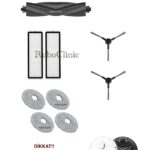 Dreame L10s Plus Uyumlu Ana Fırça, Yan Fırça, HEPA Filtre, Mop - 10 Parça