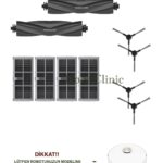 Dreame L10s Pro Ultra Heat Uyumlu Ana Fırça, Yan Fırça, HEPA Filtre - 11 Parça