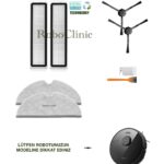 Dreame Vacuum Mop D9 Max Uyumlu Yan Fırça, HEPA Filtre, Mop - 8 Parça