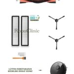 Dreame Vacuum Mop D9 Max Uyumlu Ana Fırça, Yan Fırça, HEPA Filtre - 7 Parça