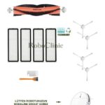 Dreame Vacuum Mop F9 Uyumlu Ana Fırça, Yan Fırça, HEPA Filtre - 12 Parça