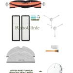 Dreame Vacuum Mop F9 Uyumlu Ana Fırça, Yan Fırça, HEPA Filtre, Mop - 10 Parça