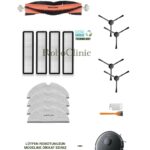 Dreame Vacuum Mop L10 Pro Siyah Uyumlu Ana Fırça, Yan Fırça, HEPA Filtre, Mop - 16 Parça