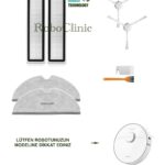 Dreame Vacuum Mop L10 Pro Beyaz Uyumlu Yan Fırça, HEPA Filtre, Mop - 8 Parça