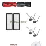 Roborock Qrevo Curv Uyumlu Ana Fırça, Yan Fırça, HEPA Filtre - 10 Parça