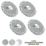 Roborock Qrevo MaxV Uyumlu Mop - 4 Adet