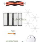 Xiaomi Mi Vacuum Mop 2 Uyumlu Ana Fırça, Yan Fırça, HEPA Filtre - 12 Parça