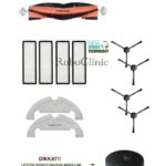 Xiaomi Mi Vacuum Mop 2 Ultra Uyumlu Ana Fırça, Yan Fırça, HEPA Filtre, Mop - 12 Parça