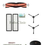 Xiaomi Mi Vacuum Mop 2 Ultra Uyumlu Ana Fırça, Yan Fırça, HEPA Filtre - 6 Parça