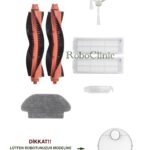 Xiaomi Mi Vacuum Mop Pro Beyaz Uyumlu Ana Fırça, Yan Fırça, HEPA Filtre, Mop - 8 Parça