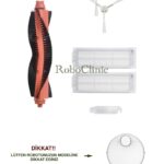 Xiaomi Mi Vacuum Mop Pro Beyaz Uyumlu Ana Fırça, Yan Fırça, HEPA Filtre - 6 Parça