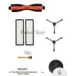 Xiaomi Robot Vacuum S20+ / S20 Plus Uyumlu Ana Fırça, Yan Fırça, HEPA Filtre - 8 Parça