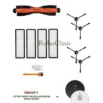 Xiaomi Robot Vacuum S20+ / S20 Plus Uyumlu Ana Fırça, Yan Fırça, HEPA Filtre - 12 Parça