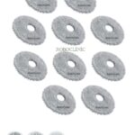 Xiaomi Robot Vacuum X20+ / X20 Plus Uyumlu Mop 10 Adet