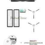 Dreame L10 Prime Uyumlu Ana Fırça, Yan Fırça, HEPA Filtre - 5 Parça