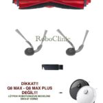 Roborock Q8 Max Pro / Pro Plus  Uyumlu Ana Fırça, Yan Fırça - 4 Parça