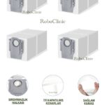Roborock Saros 10 Uyumlu Toz Torbası 4 Adet