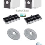 Dreame D20 Ultra Uyumlu Mop, Toz Torbası, HEPA Filtre - 6 Parça