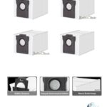 Dreame L10s Pro Ultra Heat Uyumlu Toz Torbası 4 Adet