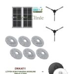 Dreame L40 Ultra AE Uyumlu Ana Fırça, Yan Fırça, HEPA Filtre, Mop - 11 Parça