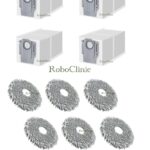 Roborock Qrevo Edge 5V1 Uyumlu Toz Torbası, Mop - 10 Parça