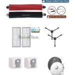 Roborock S8 Plus Uyumlu Ana Fırça, Yan Fırça, HEPA Filtre, Toz Torbası - 8 Parça