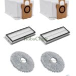 Xiaomi Robot Vacuum X10+ / X10 Plus Uyumlu Toz Torbası, Mop, HEPA Filtre - 6 Parça