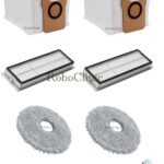 Xiaomi Robot Vacuum X20 Pro Uyumlu Toz Torbası, Mop, HEPA Filtre - 6 Parça
