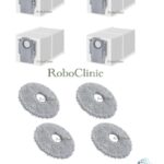 Roborock Qrevo CurvX Uyumlu Toz Torbası, Mop - 8 Parça