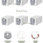 Roborock Qrevo Curv 2 Pro Uyumlu Toz Torbası 6 Adet