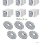 Roborock Saros 20 Uyumlu Toz Torbası, Mop - 12 Parça