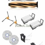 Dreame X60 Ultra Complete Uyumlu Ana Fırça, Yan Fırça, HEPA Filtre, Mop - 10 Parça