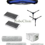 Ecovacs Deebot T80 Pro Omni Uyumlu Ana Fırça, Yan Fırça, HEPA Filtre, Mop - 9 Parça
