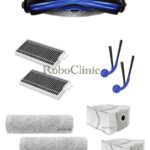 Ecovacs Deebot X8 Pro Omni Uyumlu Ana Fırça, Yan Fırça, HEPA Filtre, Mop - 9 Parça